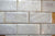 White & Grey Brick Effect Rectangular Stone Mosaic Tiles | 300x300x8mm | 11=1m2