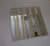 Gold Designed & Mirror Rectangle Glass Mosaic Tiles-300*300*8mm-11sheets-1m2