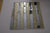 Gold Designed & Mirror Rectangle Glass Mosaic Tiles-300*300*8mm-11sheets-1m2