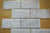 White & Grey Brick Effect Rectangular Stone Mosaic Tiles | 300x300x8mm | 11=1m2