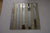 Gold Designed & Mirror Rectangle Glass Mosaic Tiles-300*300*8mm-11sheets-1m2