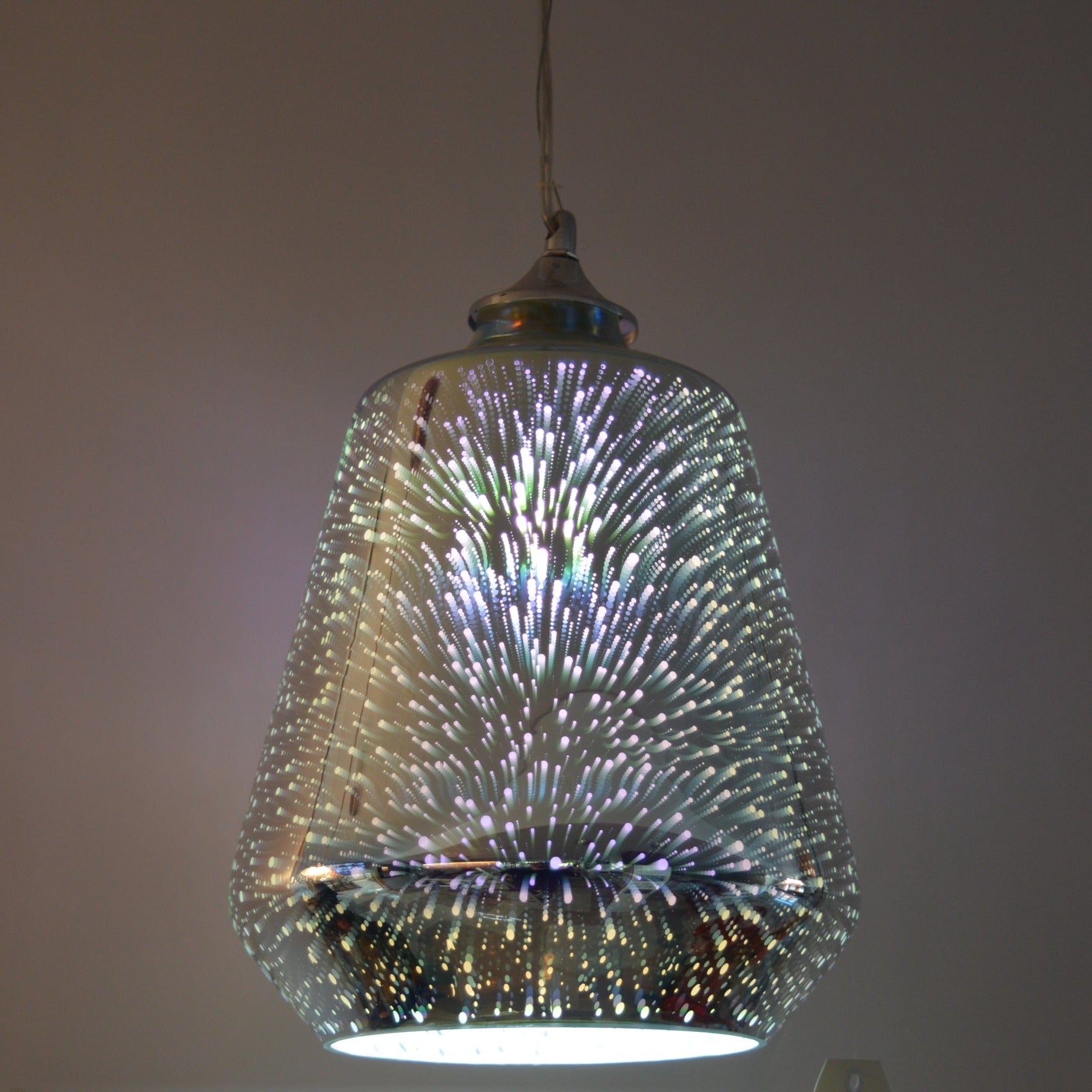 3D LED Conic Pendant Ceiling Lights