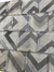 Modern silver arrows glass mosaic tile