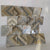 Modern Golden Arrows Glass Mosaic Tile