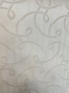 White with Silver Swirls and light shimmer Luxury Wallpapers -15mtr Length and 1mtr Width-Equal to Normal 3Rolls