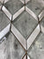 Light Grey Rhombus Mosaic Tile