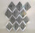 Light Grey Rhombus Mosaic Tile