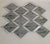 Light Grey Rhombus Mosaic Tile