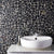 Black & White Stones Pebbles Mosaic Tiles-300*300*8mm-11sheets-1m2