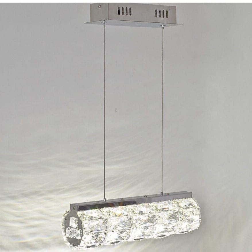 Bar Crystallic Colour changing LED Incorporated suspended Ceiling light (H89341-8)